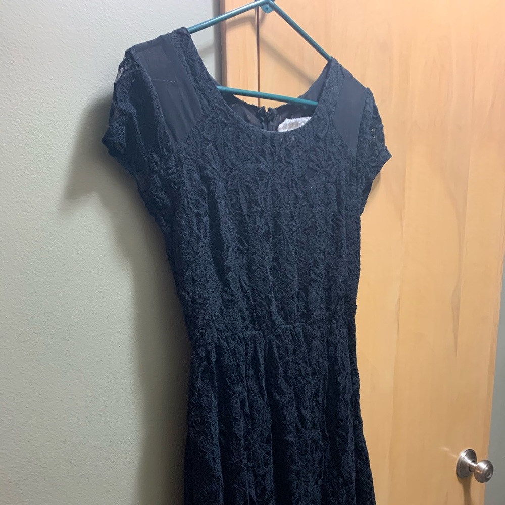 Coincidence & Chance Black Lace Dress